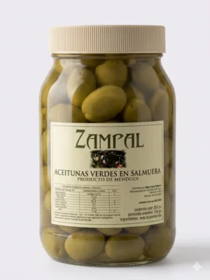 aceitunas verdes en salmuera Aceitunas verdes en salmuera 800gr.
